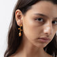 MINI SKULL EARRINGS ORO