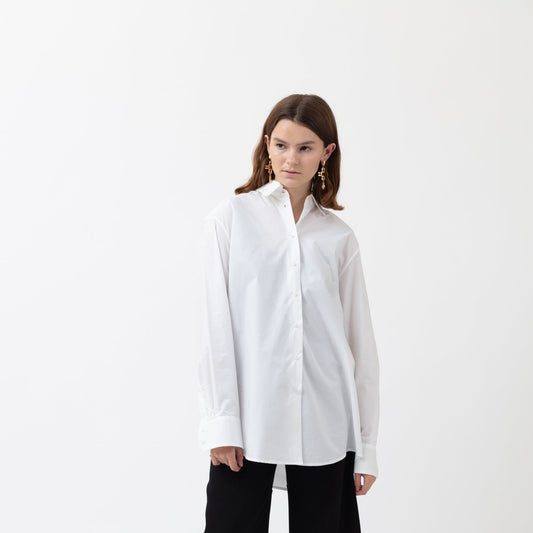 DOUBLE POSITION SHIRT WHITE