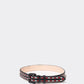 BLACK PESPUNTE BELT