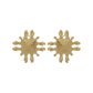 AZTEC HAND EARRINGS ORO