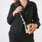BLACK CHARRA STRAPS