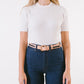 BEIGE ROPE BELT
