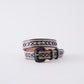 BROWN DIAMOND CUT-OUT BELT