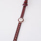 BURGUNDY CHARRA STRAPS