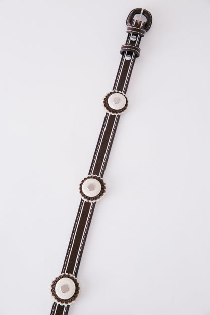 BROWN CHARRO BELT