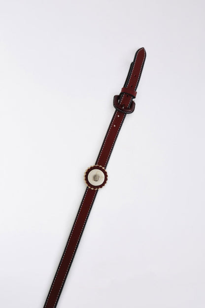 BURGUNDY CHARRA STRAPS