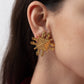 AZTEC HAND EARRINGS ORO